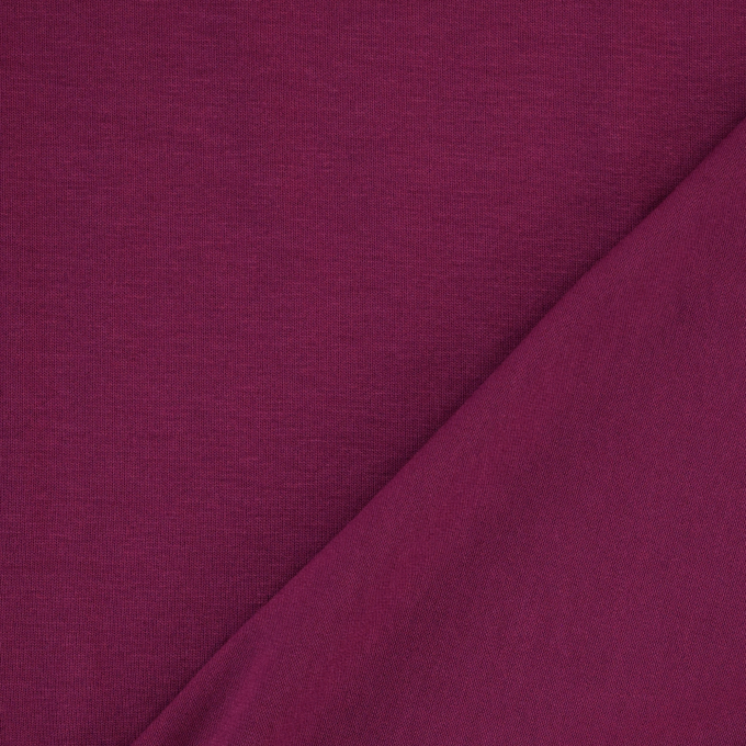 Viscose jersey licht bessenkleurig