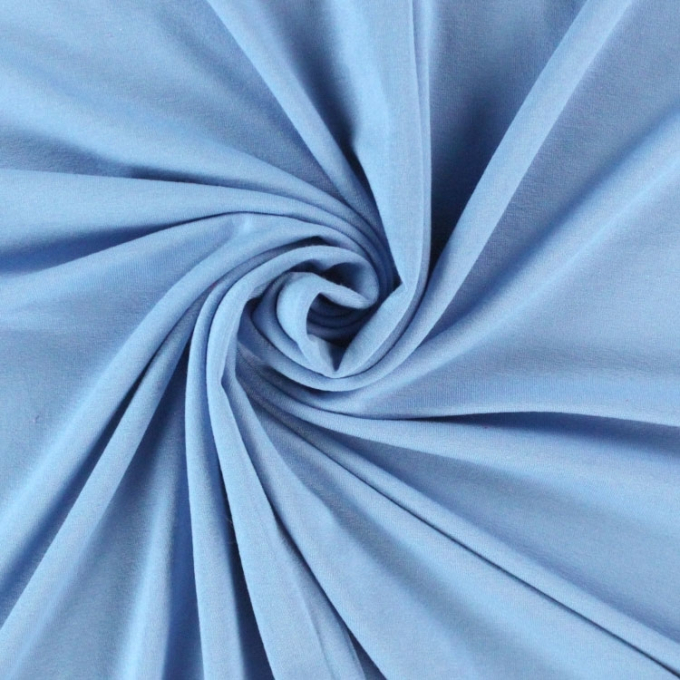 Viscose jersey hemelsblauw