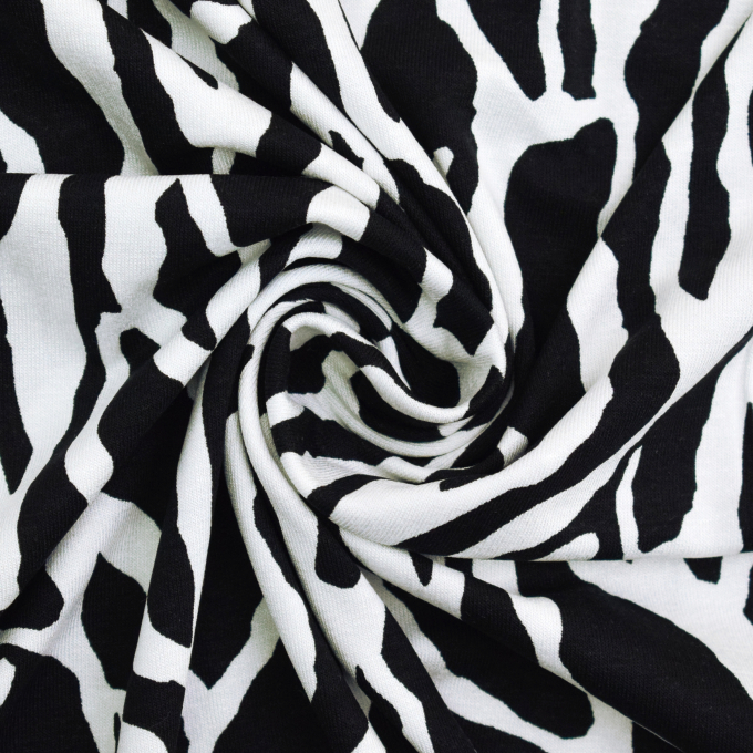 Tissu jersey viscose Josie, blanc cassé