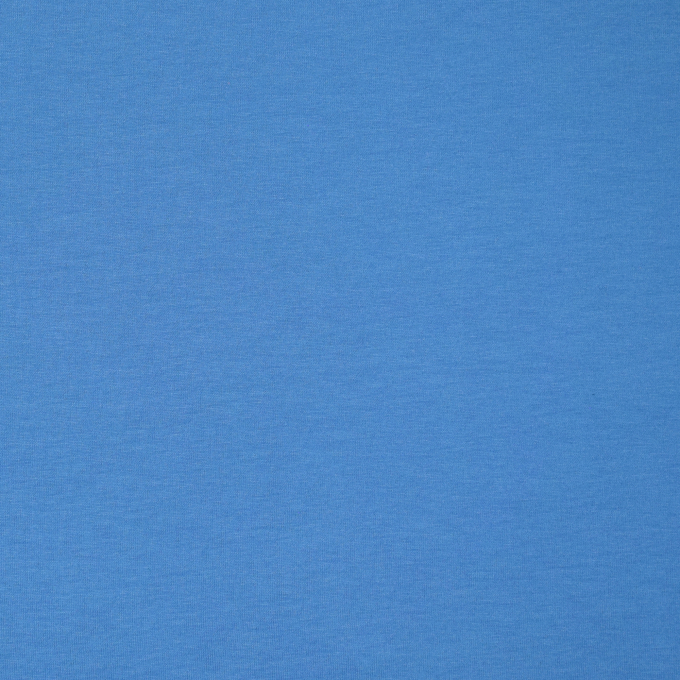 Tissu jersey viscose, bleu bleuet