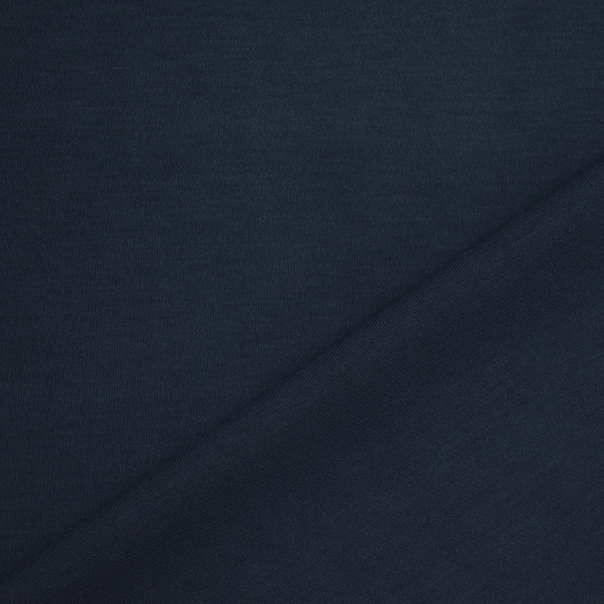 Tissu jersey de viscose Vintage Modal Touch, bleu foncé