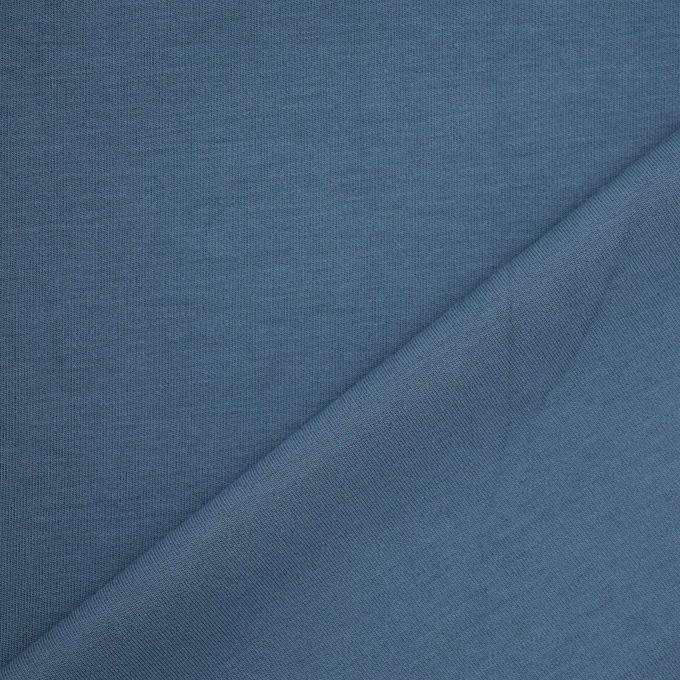 Tissu jersey de viscose Vintage Modal Touch, bleu denim