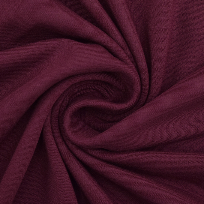 Viscose jersey Vintage Modal Touch, wijnrood