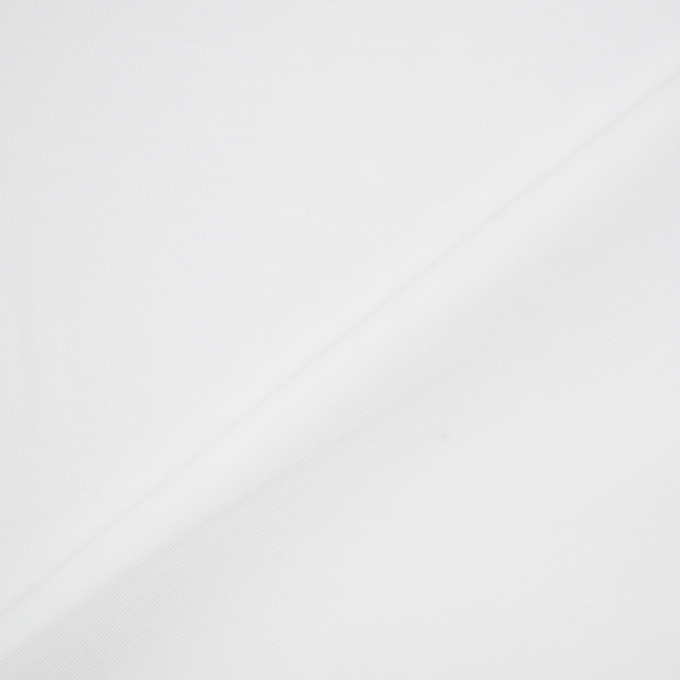 Tissu jersey de viscose Vintage Modal Touch, blanc