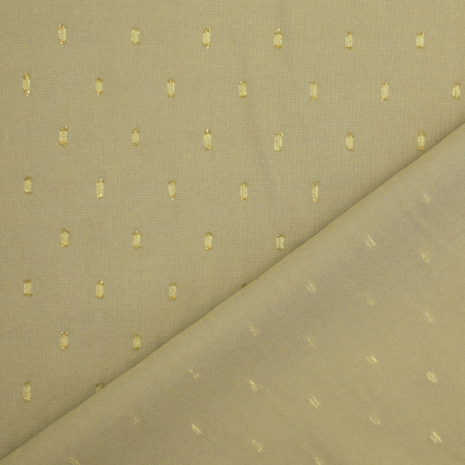 Viscose stof Golden Glamour, licht olijfgroen