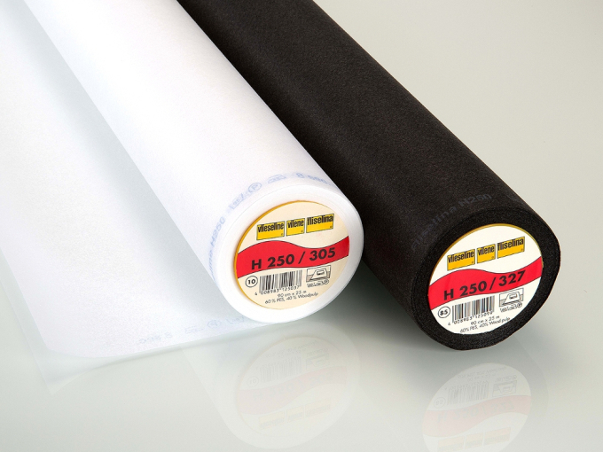 Entoilage thermocollant Vlieseline H250 noir