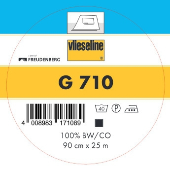 Vlieseline Geweven tussenvoering, G710, wit