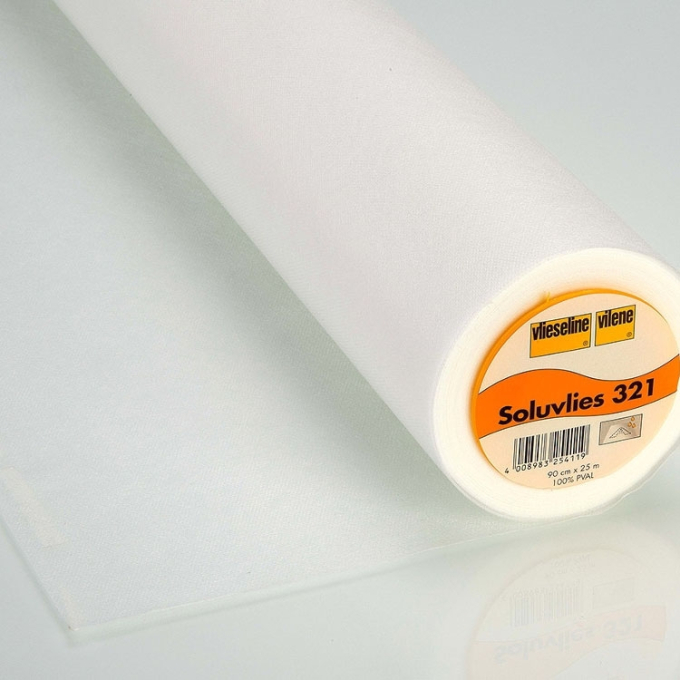 Vlieseline soluvlies soluble, blanc