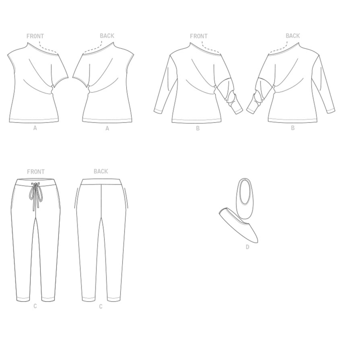Vogue 1835 Nachtkleding mt. 32-48, Dui/En/Fr
