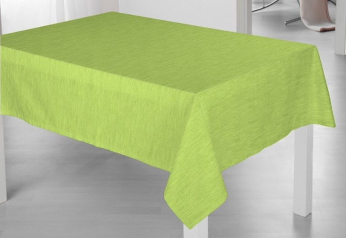 Toile cirée imperméable Brush, vert chiné