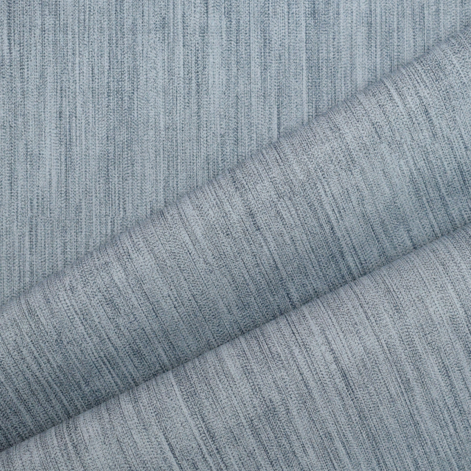 Toile cirée imperméable Brush, bleu fumée chiné