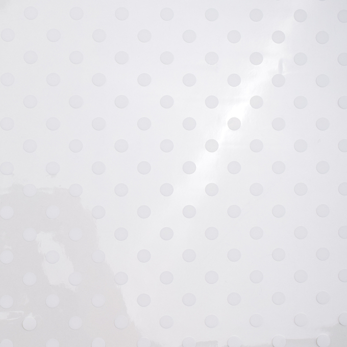 Oilcloth points, transparent