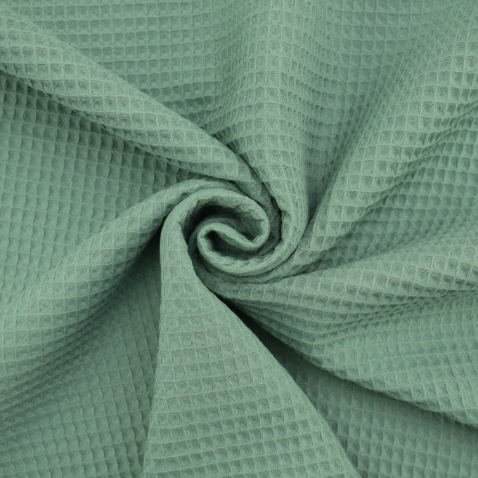 Wafeldoek Ariana, vaalgroen