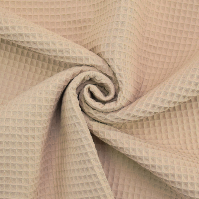 Wafeldoek Ariana, zandkleurig