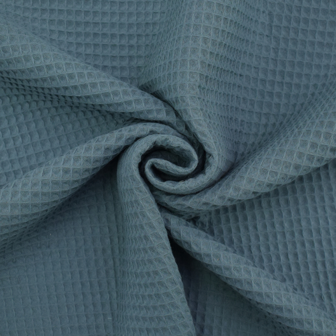 Wafeldoek Ariana, duivenblauw