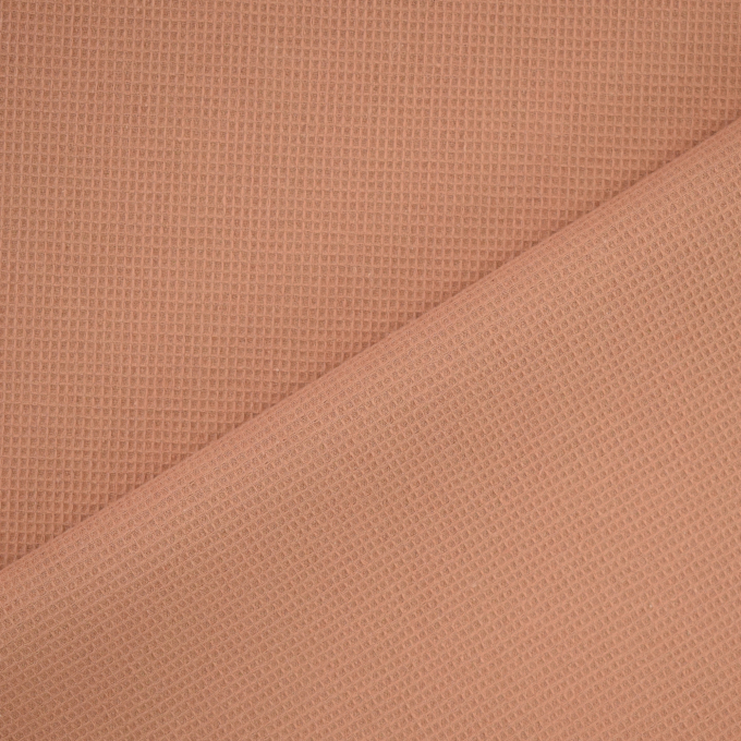 Wafeldoek mini, beige rosé