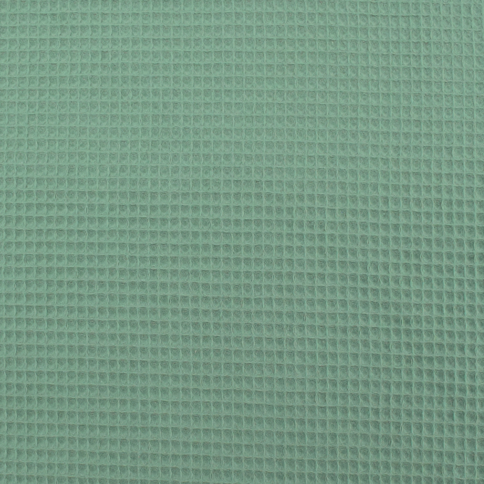 Tissu nid d’abeille gaufré mini, vert pâle