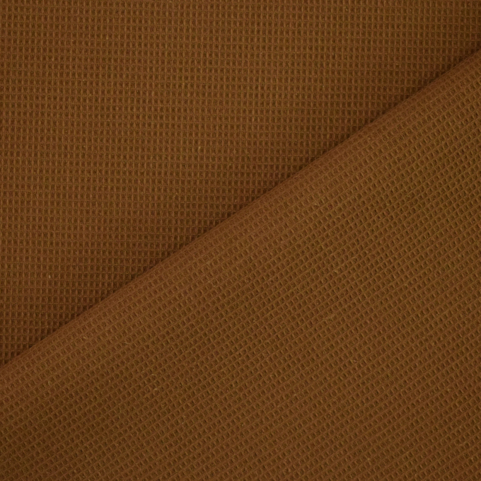 Wafeldoek mini, bruin
