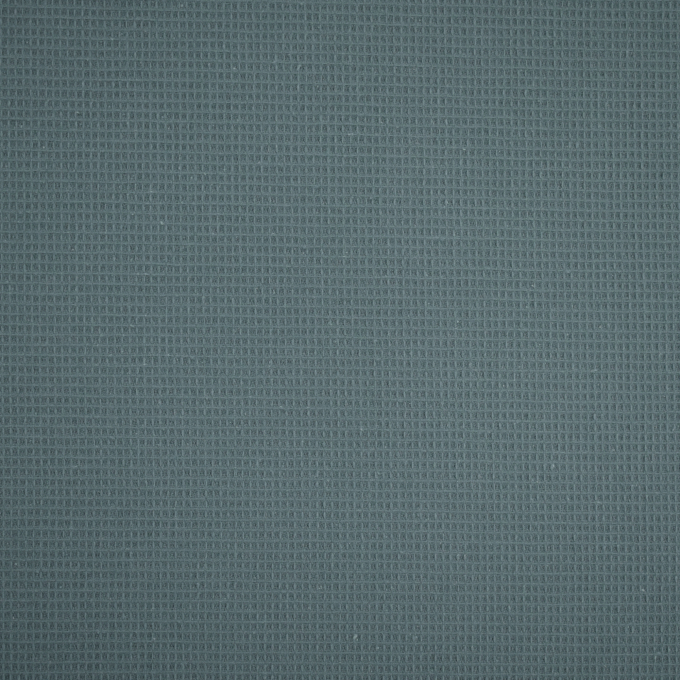 Tissu nid d’abeille gaufré mini, bleu pigeon