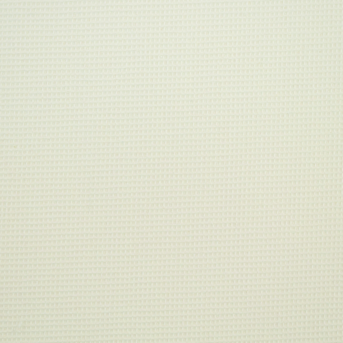 Tissu nid d’abeille gaufré mini, blanc cassé