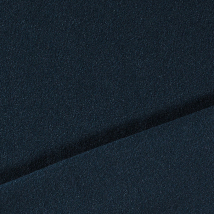 Tissu loden id. laine bouillie, bleu pétrole