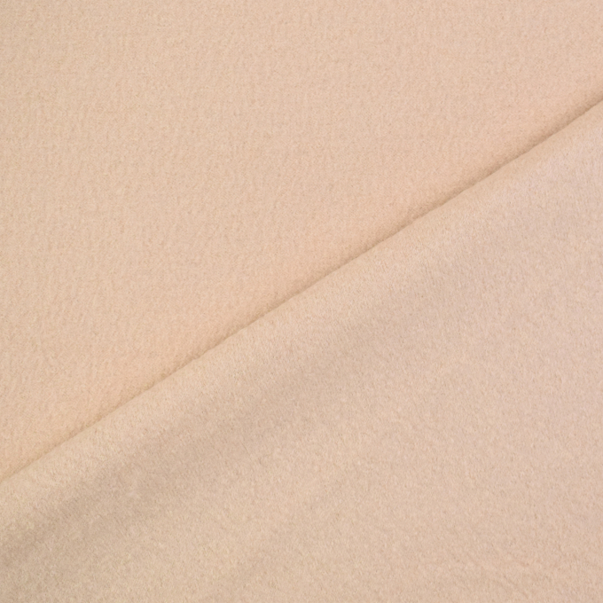 Tissu loden id. laine bouillie, coleur peau