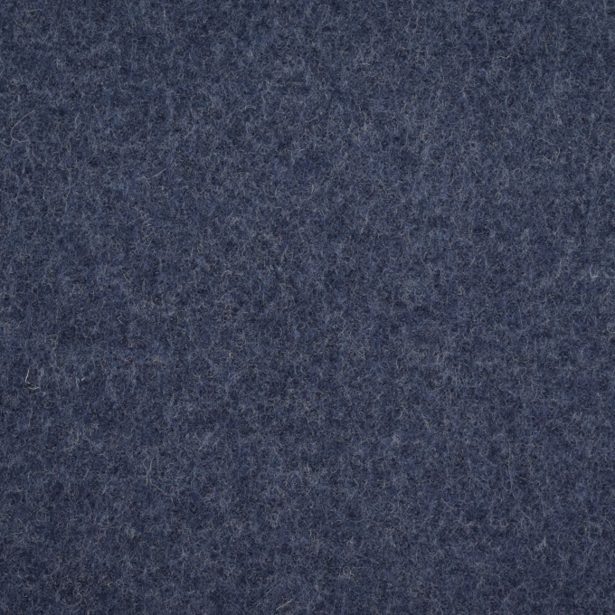 Walkloden gemêleerd, donkerblauw