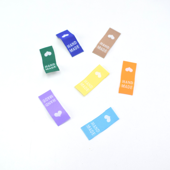 Kit de 7 étiquettes vêtement à coudre Handmade