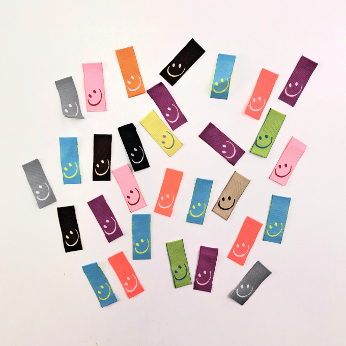 Kit d'étiquettes Smiley, 30 pcs.