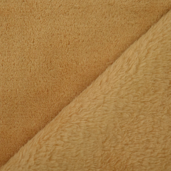 Tissu polaire doux Wellness, chamois