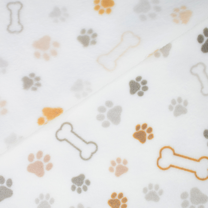 Wellnessfleece dogs, wit