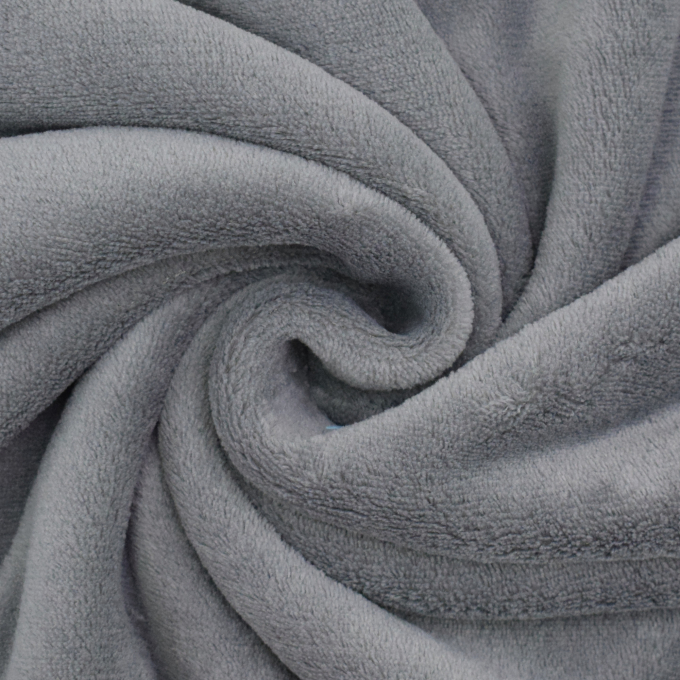 Wellnessfleece donker grijs