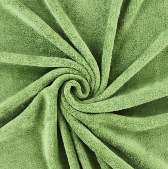 Tissu polaire doux Wellness, vert
