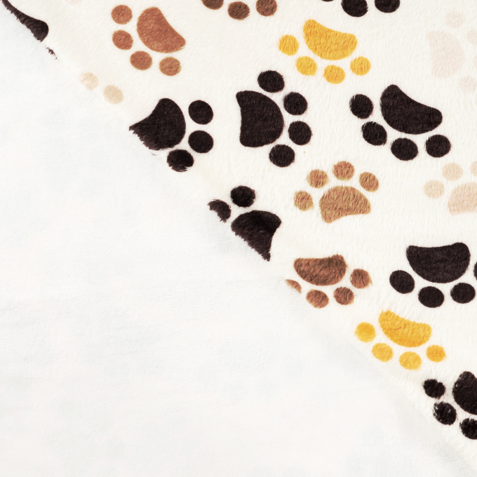 Wellnessfleece poten, gebroken wit