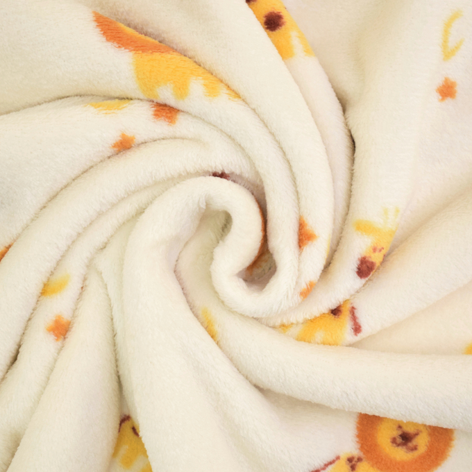 Wellnessfleece Safari, vanille