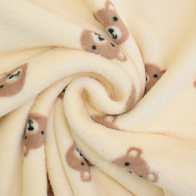 Wellnessfleece Teddy Bear, vanille
