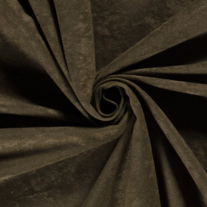 Imitation, Suédine, vert olive foncé