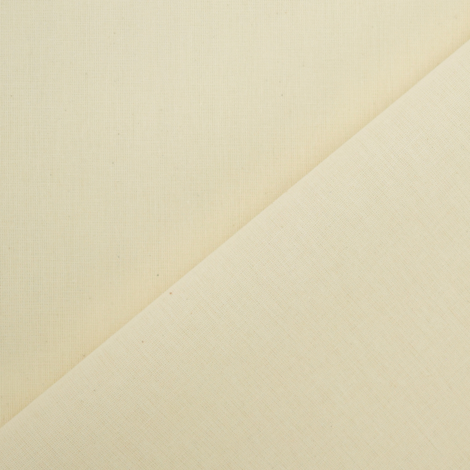 Tissu calicot, coton écru crème