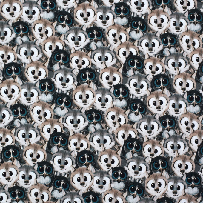 Wintersweat Cute Forest Animals, grau