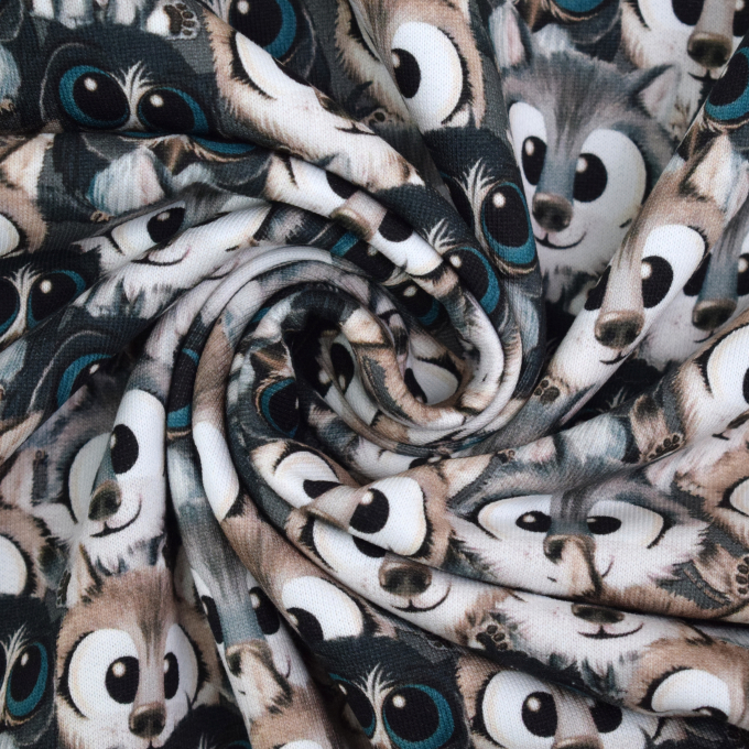 Wintersweat Cute Forest Animals, grau