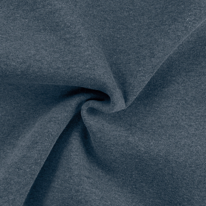 Wintersweat, jeansblauw gemêleerd