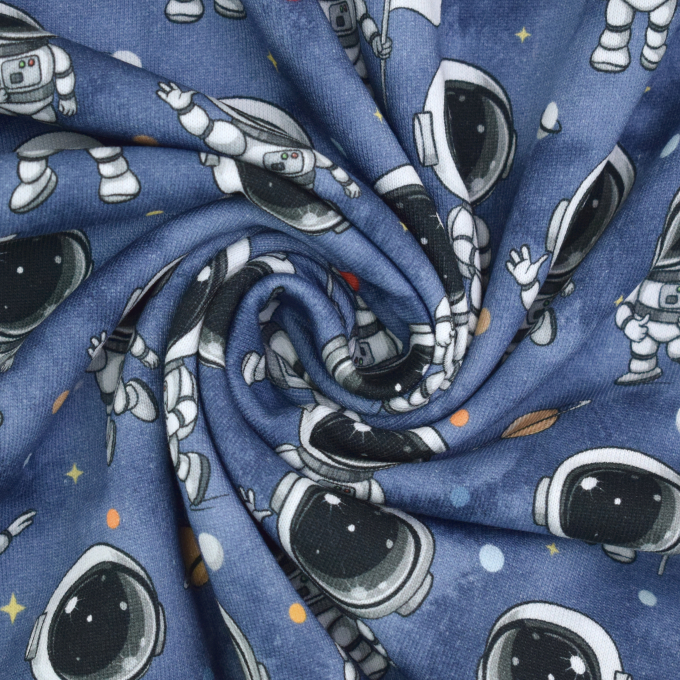 Wintersweat Kleiner Astronaut, jeansblau