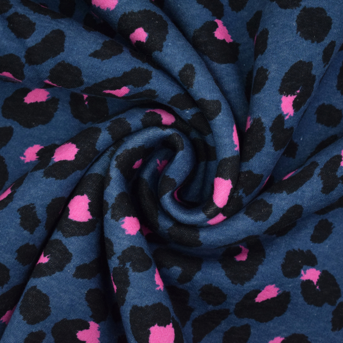 Wintersweat leo, donkerblauw