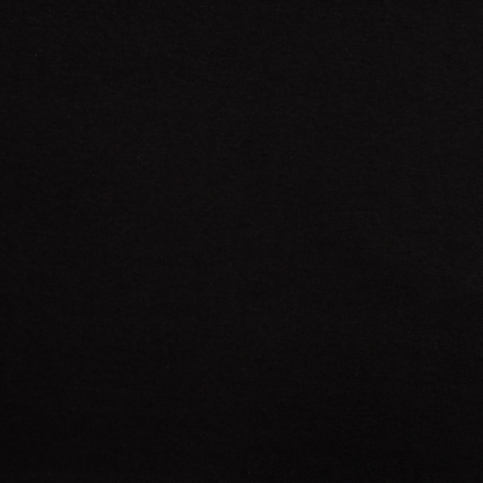 Tissu sweat molleton, noir