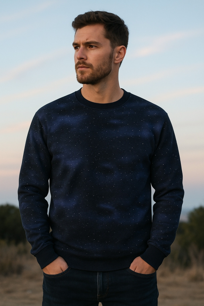 Wintersweat Starry Sky, marine