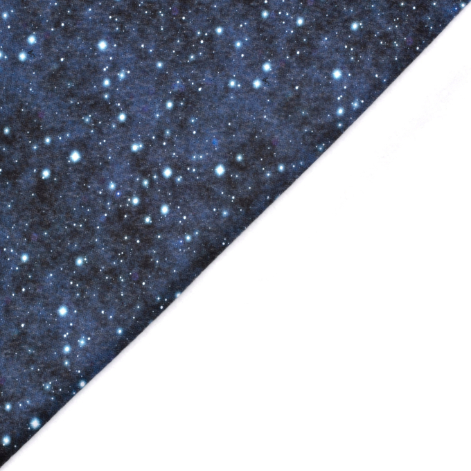 Wintersweat Sterrenhemel, donkerblauw