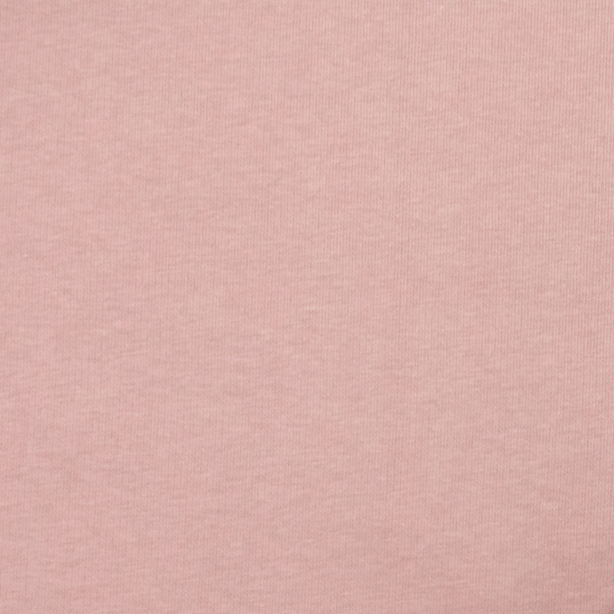Tissu sweat molleton uni, vieux rose millennial