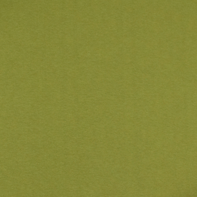 Tissu sweat molleton uni, vert olive clair