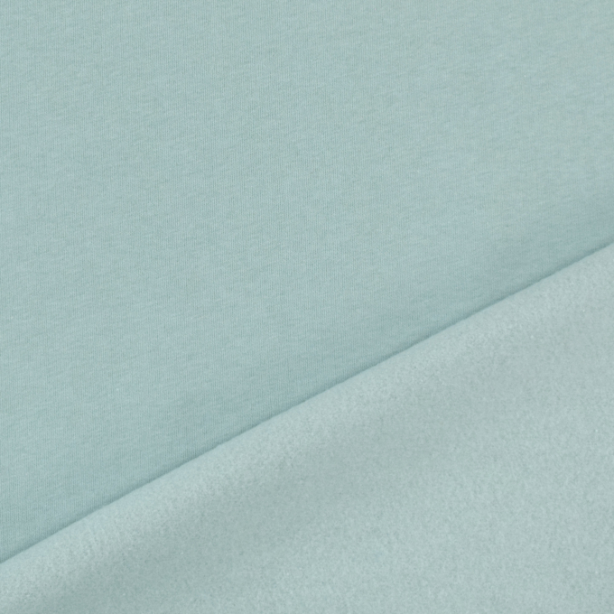 Wintersweat uni, pastellblau