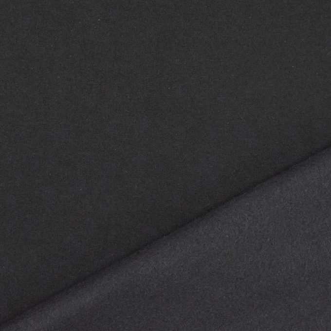 Wintersweat uni, zwart